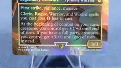 The Destined Warrior Borderless Foil NM - FIC 443 Final Fantasy Commander MTG - Image 4