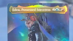 MTG - Edea, Possessed Sorceress Rare #0448 (Borderless) Foil NM - Image 2