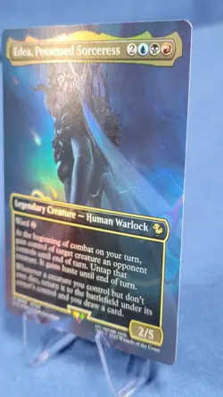 MTG - Edea, Possessed Sorceress Rare #0448 (Borderless) Foil NM - Image 4