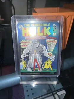 Bruce Banner / The Incredible Hulk (Borderless) 0390 Marvel Super Heroes MTG NM - Image 1