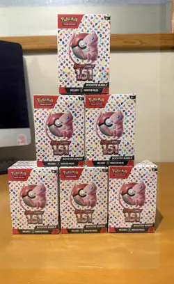 Pokemon TCG Scarlet & Violet 151 Booster Bundle Lot of 6 - Factory Sealed - Image 1