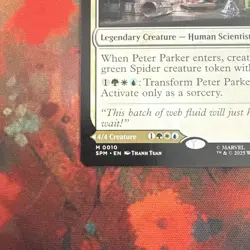 Magic: The Gathering MTG Peter Parker Marvel Amazing Spider-Man M (0010) - Image 5