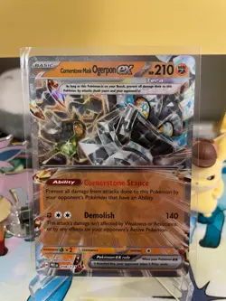 Pokemon TCG - Prismatic Evolutions - Cornerstone Mask Ogerpon EX (058/131) - NM - Image 1