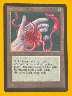 MTG NEVINYRRAL'S DISK Beta (OldManMTG 007-810) - Image 1