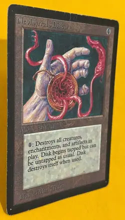 MTG NEVINYRRAL'S DISK Beta (OldManMTG 007-810) - Image 3