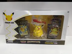 Pokemon Celebrations Premium Figure Collection Pikachu VMAX Box Factory Sealed - Image 1
