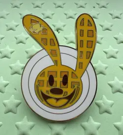 Oswald the Lucky Rabbit Pin - Whimsical Waffles Collection CHASER - Image 1