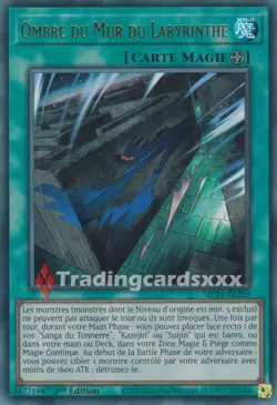 Yu-Gi-Oh! Ombre du Mur du Labyrinthe : UR MP24-FR259 - Image 1