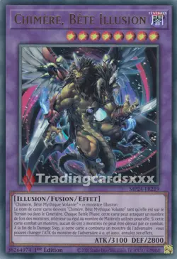 Yu-Gi-Oh! Chimere, Bete Illusion : UR MP24-FR219 - Image 1