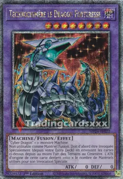 Yu-Gi-Oh! Technochimere le Dragon Forteresse : QCSE MP24-FR022 - Image 1