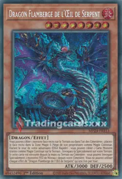 Yu-Gi-Oh! Dragon Flamberge de l'Œil de Serpent : PSE MP24-FR113 - Image 1