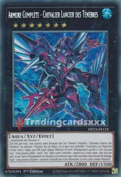 Yu-Gi-Oh! Armure Complete - Chevalier Lancier des Tenebres : PSE MP24-FR118 - Image 1