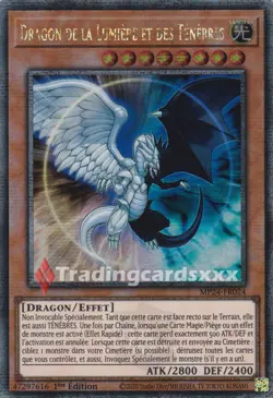 Yu-Gi-Oh! Dragon de la Lumiere et des Tenebres : QCSE MP24-FR024 - Image 1