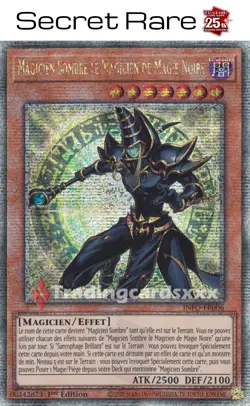Yu-Gi-Oh! Magicien Sombre le Magicien de Magie Noire : QCSE INFO-FR006 - Image 1