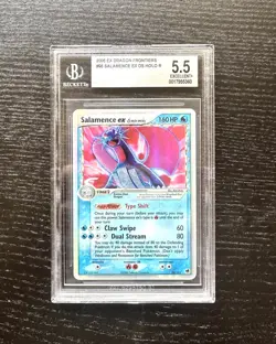 🌟 Pokemon Salamence EX 98/101 Dragon Frontiers 2006 - BGS 5.5 - Rare Holo EX 🌟 - Image 1