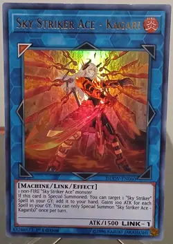 Sky Striker Ace- Kagari - DUOV-en060 - Ultra Rare- LP - Image 1