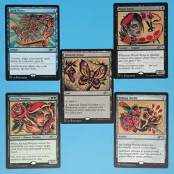 MTG Secret Lair Drop Series Full Sleeves: The Tattoo Pack 2020, Unsealed, BMV - Image 4
