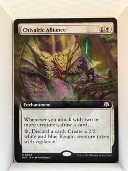 Chivalric Alliance (Extended Art) R Commander: March of the Machine 98 NM - Image 1