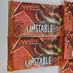 5 MTG Unstable Sealed Booster Packs From Drafting English Magic the Gathering C - Image 3