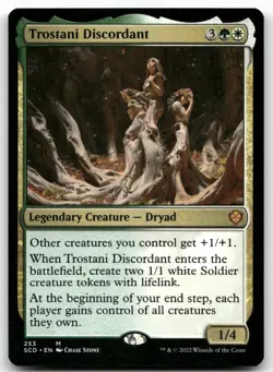 Trostani Discordant #253 (NM) Starter Commander SCD Magic MTG - Image 1