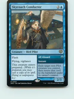 Skycoach Conductor - R67 - MTG - Secrets of Strixhaven (SOS) - Image 1
