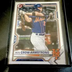 Pete Crow-Armstrong Topps/Bowman 12-Card Premium Lot w/RC/Base/inserts/parallels - Image 2