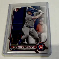 Pete Crow-Armstrong Topps/Bowman 12-Card Premium Lot w/RC/Base/inserts/parallels - Image 4