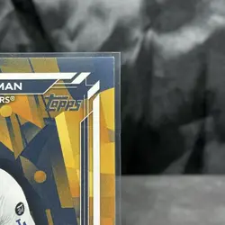 2026 Topps Series 2 Freddie Freeman Dodgers World Champion Auto /50 ON CARD AUTO - Image 3