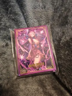 ONE PIECE CARD GAME Admirable Collec Card Sleeve Protector Vinsmoke Reiju 70 pc - Image 1
