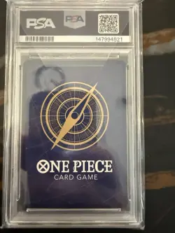 Bandai One Piece 2025 PRB02 EN OP06-119 Sanji Manga Alt Art Foil PSA 10 - Image 3