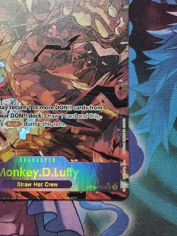 One Piece TCG - Monkey D Luffy OP09-119 SEC Alt Art NM- - Emperors Of New World - Image 4