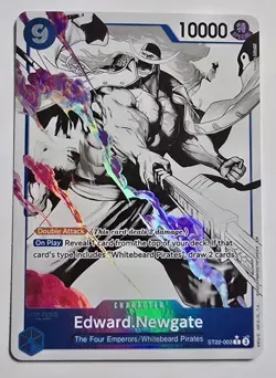 One Piece TCG Edward Newgate ST22-003 C (Alt Art) Foil - Image 1