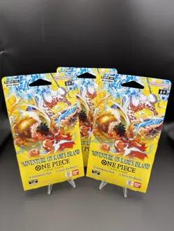 One Piece TCG OP15-EB04 - Sleeved Booster Packs New & Sealed (4 Packs) - Image 3