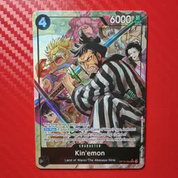 Kin'emon (Alt Art) - OP16-082 - One Piece The Time of Battle - Near Mint - Image 1