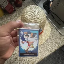 2026 Dodgers x One Piece Monkey Luffy Trading Card - Image 1