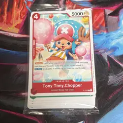 Sealed One Piece Promo Pack Tony Tony Chopper P-101 to P-107 Luffy Nami 7 pack - Image 1