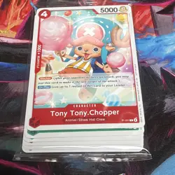 Sealed One Piece Promo Pack Tony Tony Chopper P-101 to P-107 Luffy Nami 7 pack - Image 2