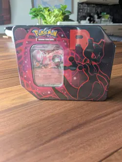 Pokemon TCG Team Rocket’s Mewtwo Tin - Sealed - Image 1