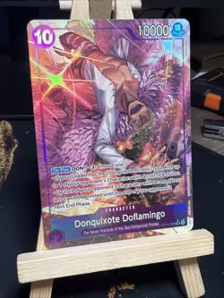 One Piece CCG Donquixote Doflamingo The Azure Sea’s Seven OP14-069 - Image 2