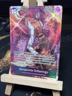 One Piece CCG Donquixote Doflamingo The Azure Sea’s Seven OP14-069 - Image 3