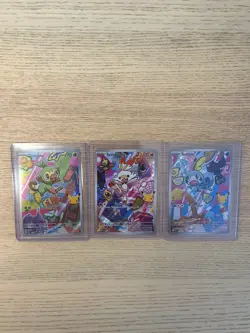 Pokemon TCG First Partner Illustration Collection Series 2 - Full Set Of 9 - Image 5