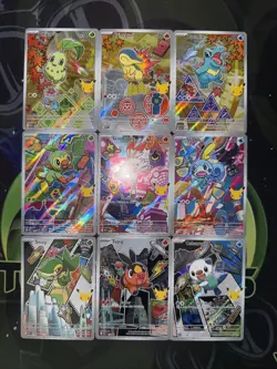 Pokemon TCG First Partner Illustration Collection Series 2 - Full Set Of 9 NM - Image 2