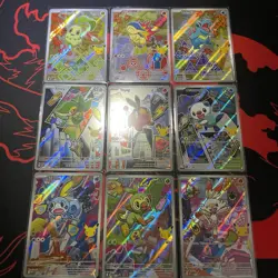 Pokemon TCG First Partner Illustration Collection Series 2 - Full Set Of 9 - Image 1