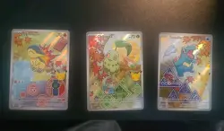 Pokemon TCG: Set of 3 First Partner Illustration Collection Series 2 - Image 1