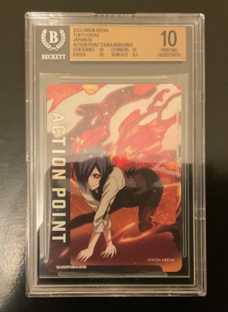union arena tokyo ghoul touka foil ap UA47BT/TKG-1-AP02 japanese BGS 10 - Image 3