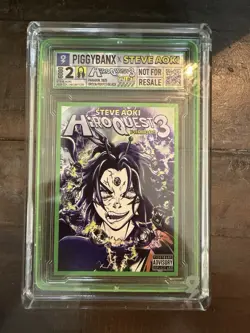 Piggybanx 1/1 Card Steve Aoki x Hiroquest 3 Paragon Green - Image 2