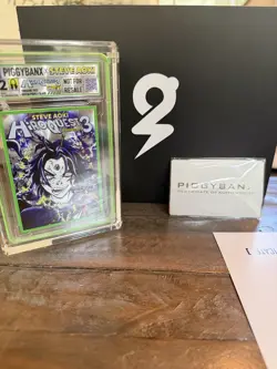 Piggybanx 1/1 Card Steve Aoki x Hiroquest 3 Paragon Green - Image 5