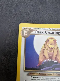 🐻 Pokemon TCG Dark Ursaring 21/105 - Vintage - Neo Destiny - WOTC - MP 🐻 - Image 3