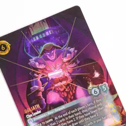 Goliath - Clan Leader (Enchanted) 238/204 Lorcana Whispers in the Well Holo - Image 5