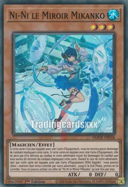 Yu-Gi-Oh! Ni-Ni le Miroir Mikanko : SR AMDE-FR026 - Image 1